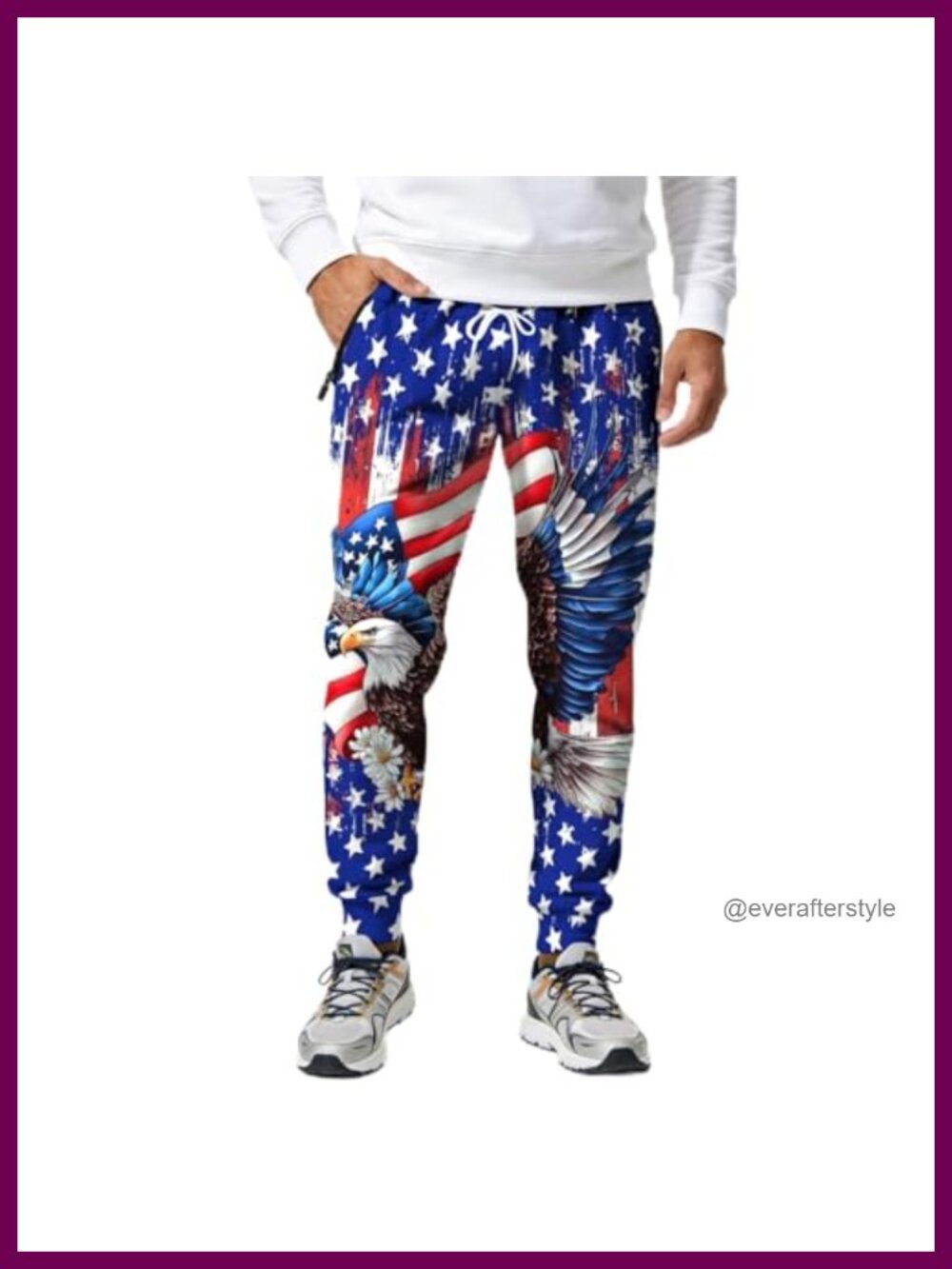 Unisex Athletic Jogger Sweatpants Zipper Pocket Drawstring Polyester